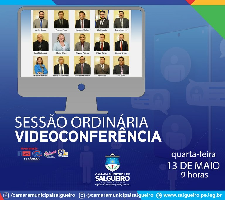 Quarta-feira é dia de sessão!