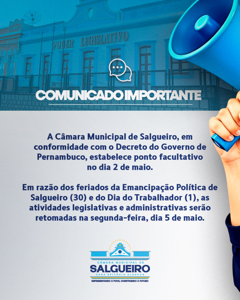 COMUNICADO IMPORTANTE