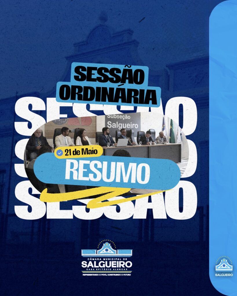 RESUMO DA 14ª SESSÃO ORDINÁRIA