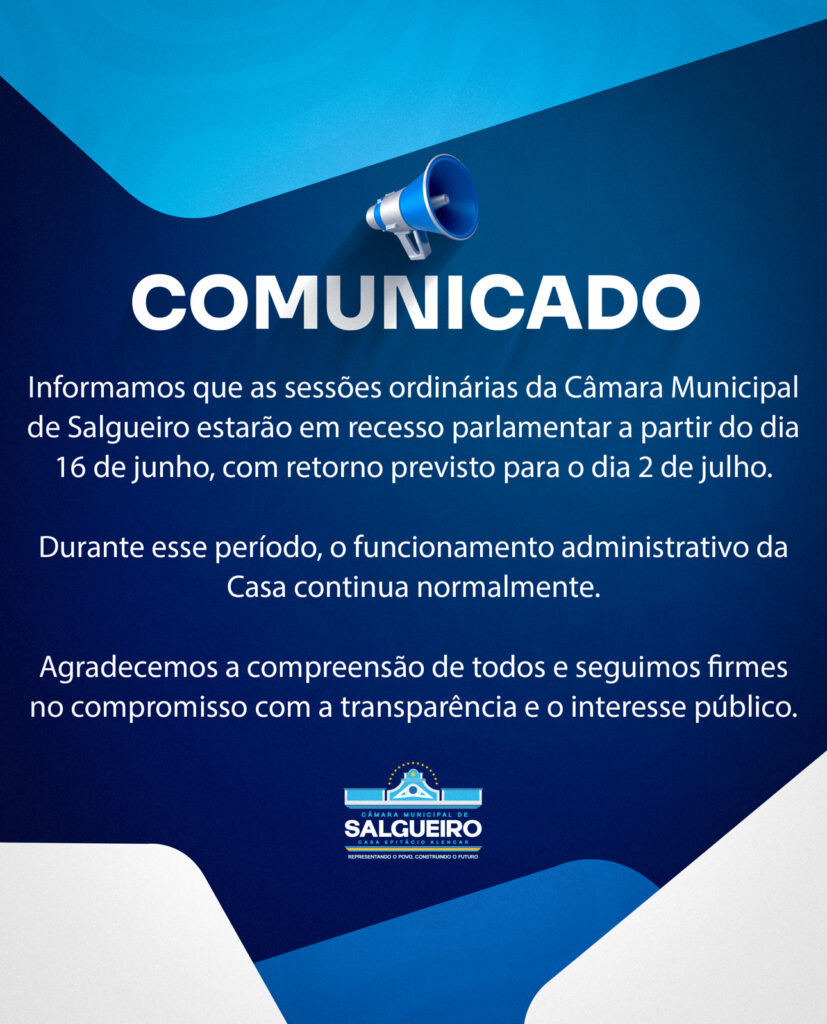 COMUNICADO OFICIAL