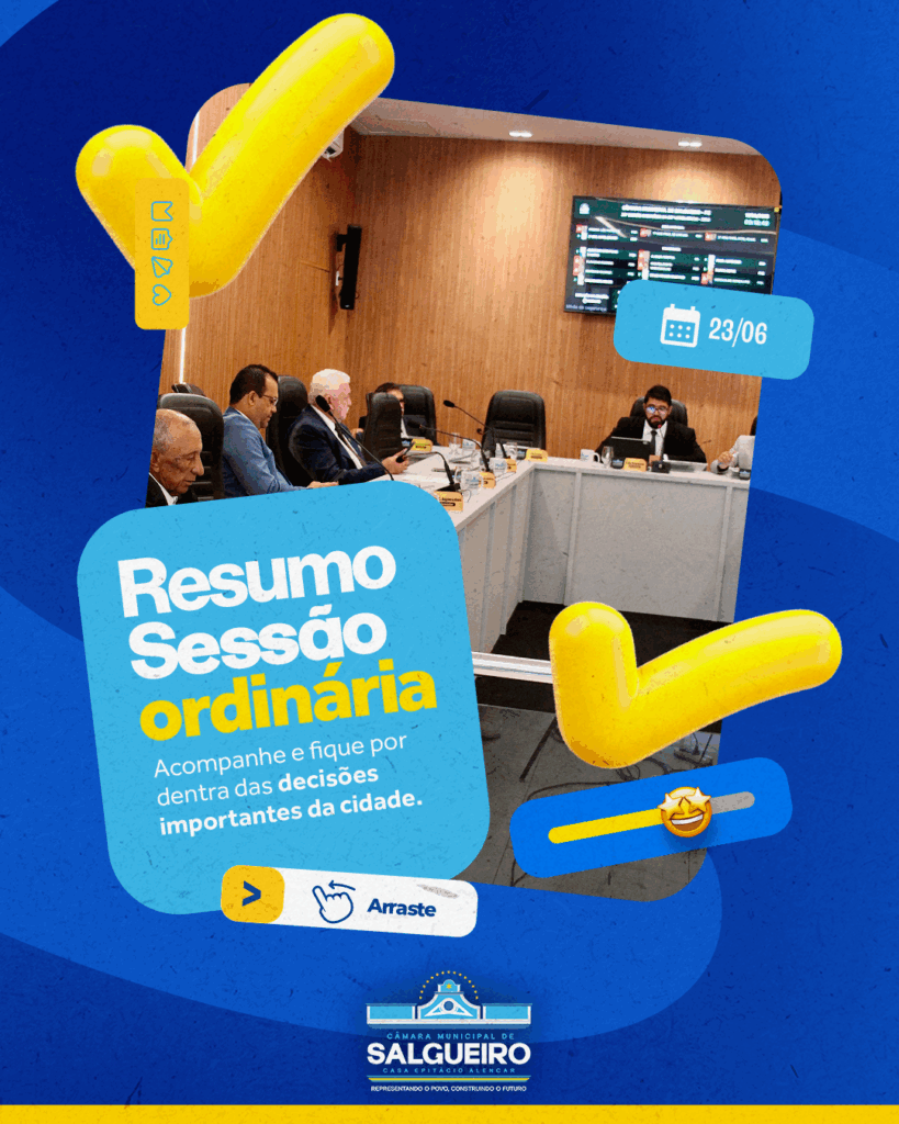 RESUMO DA 30° SESSÃO ORDINARIA