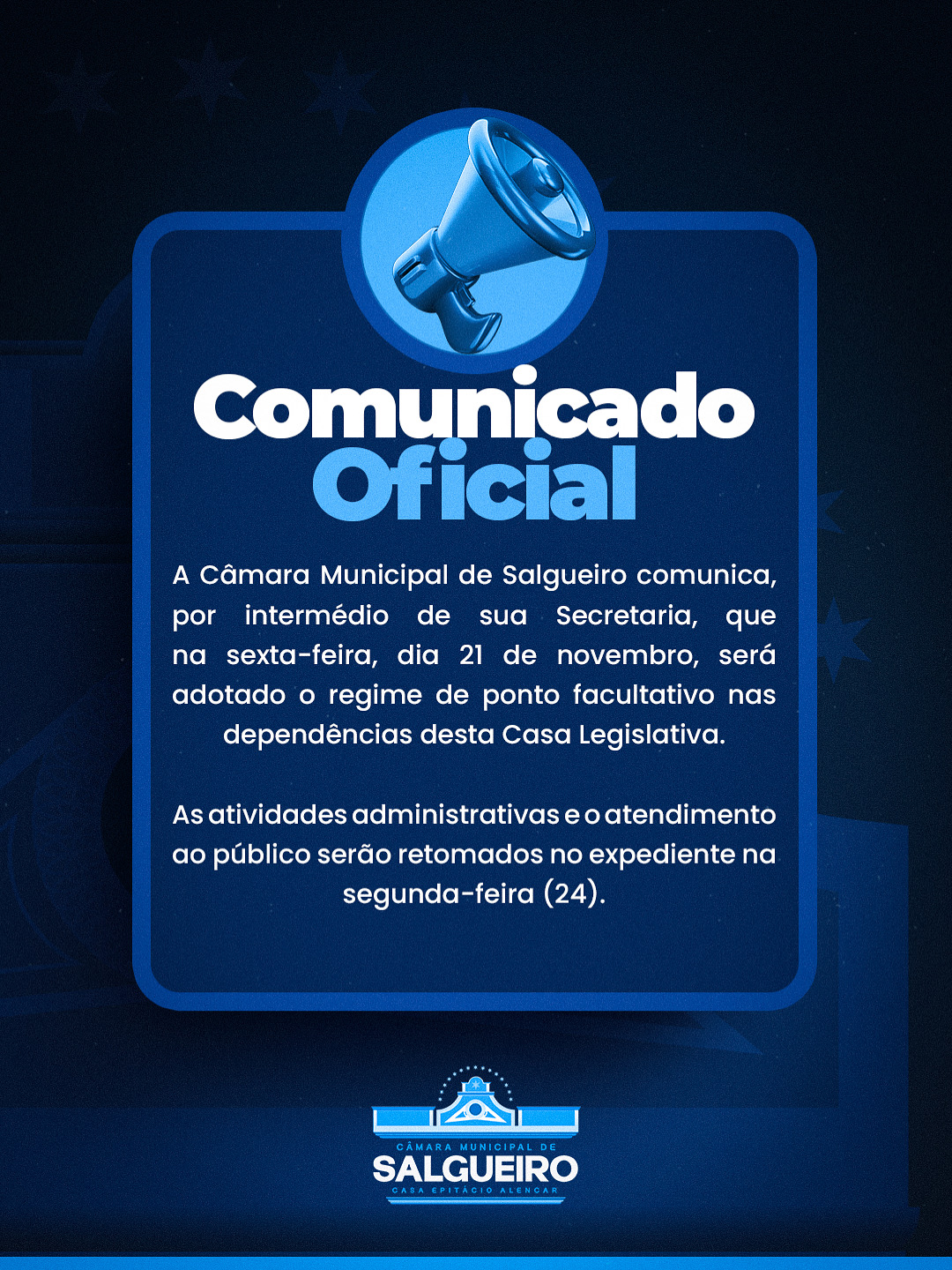 COMUNICADO OFICIAL