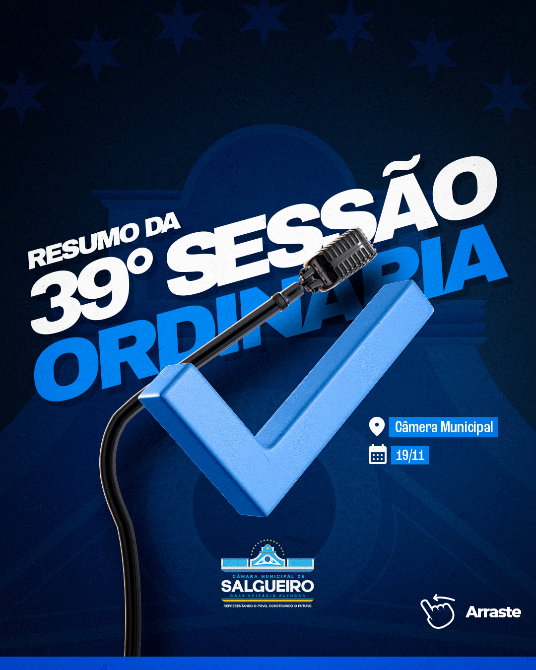 RESUMO DA 39ª SESSÃO ORDINÁRIA