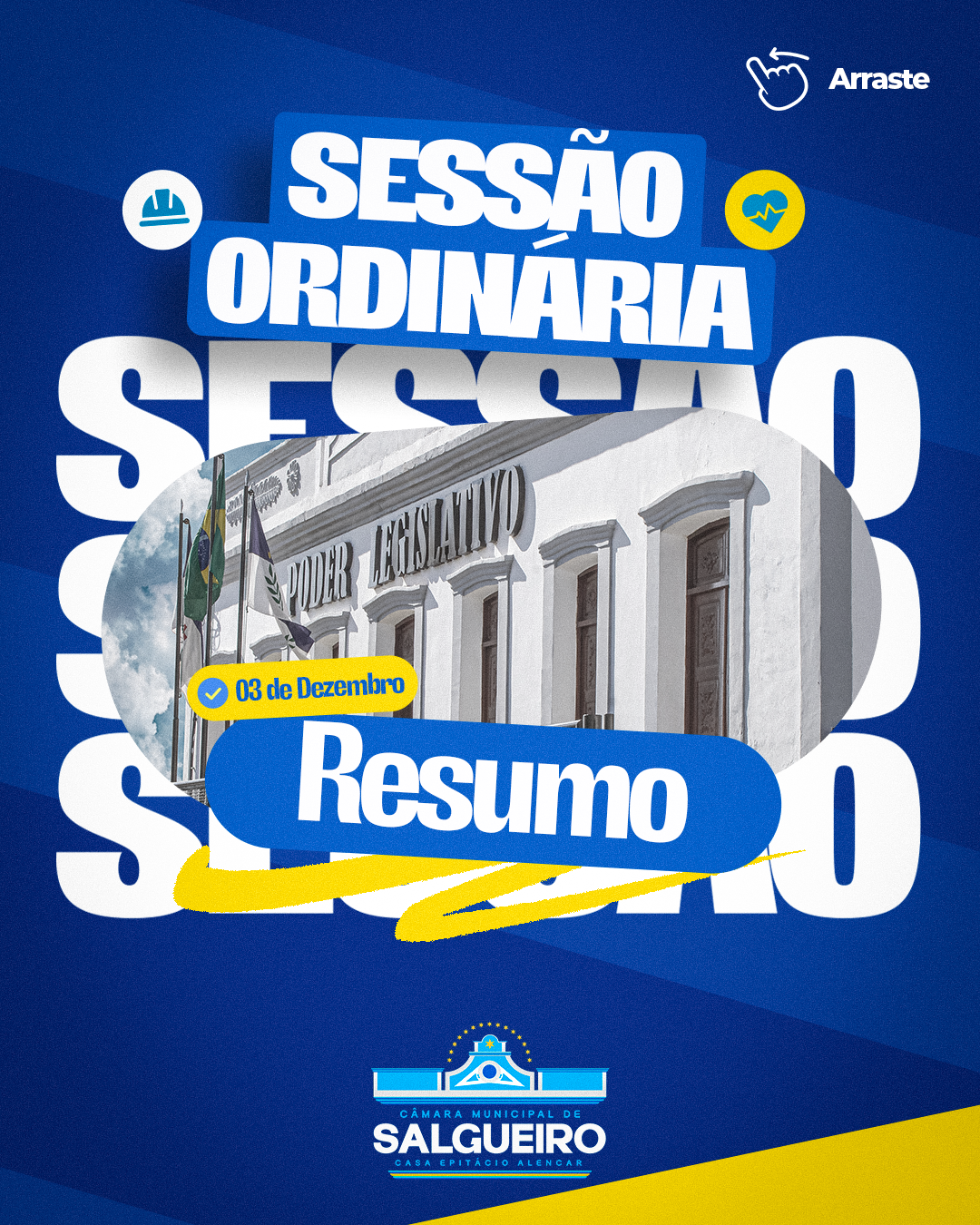 RESUMO DA 41ª SESSÃO ORDINÁRIA