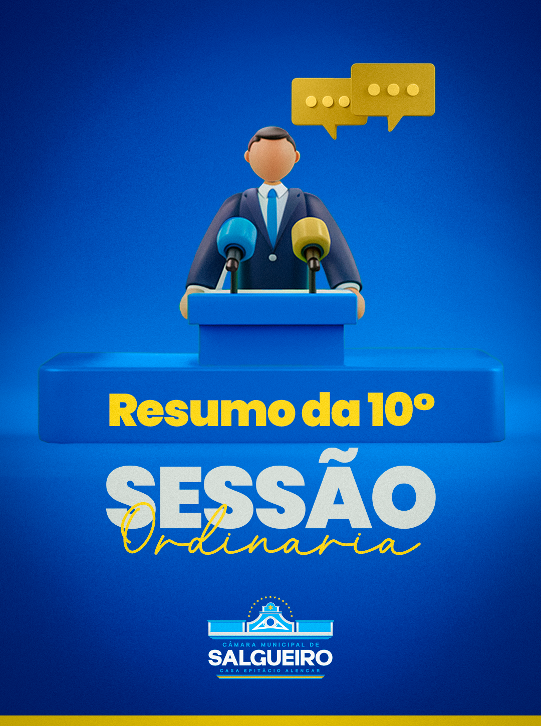 RESUMO DA 10 SESSÃO ORDINÁRIA